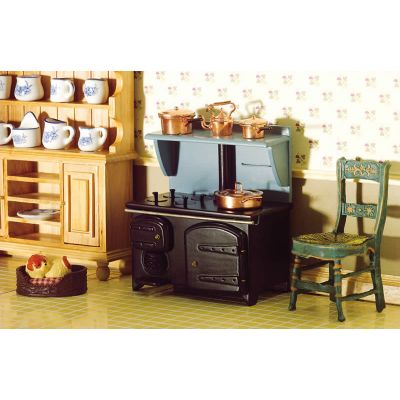 Victorian Stove with Shelf                                  