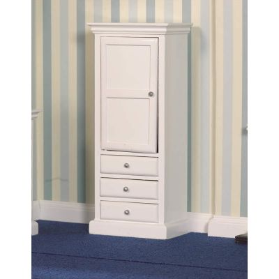 White Cupboard & Drawers                                    