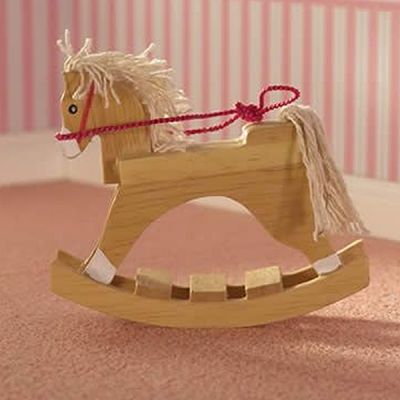Wooden Toy Rocking Horse                                    