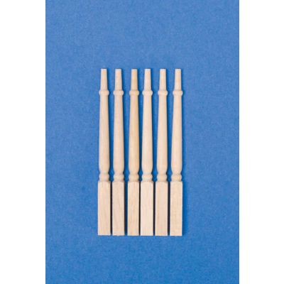 Square-based Spindles, 12 pieces                            