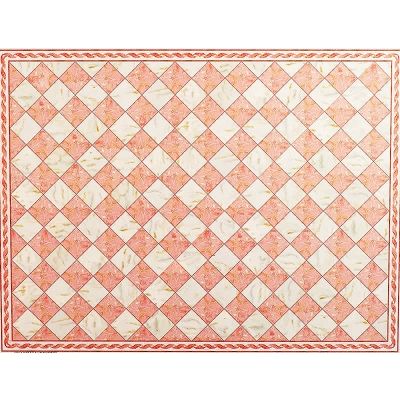 Luxury Pink 'Marble' Flooring                               