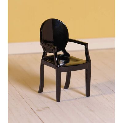 Black 'Ghost' Chair                                         