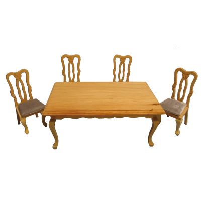 Rect Dining Table 4 Chairs