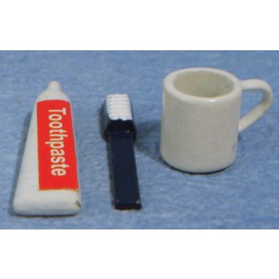 Toothbrush ,Paste & Mug Set