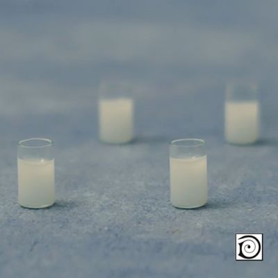 Set of 4 Milk Glasses
