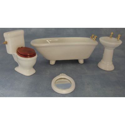 Bathroom set, ceramic.