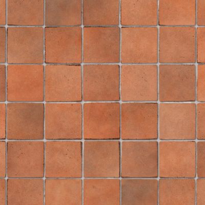 Terracotta small tiles, A3 card                
