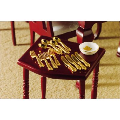 'Gold' Cutlery, 12 pcs                                      