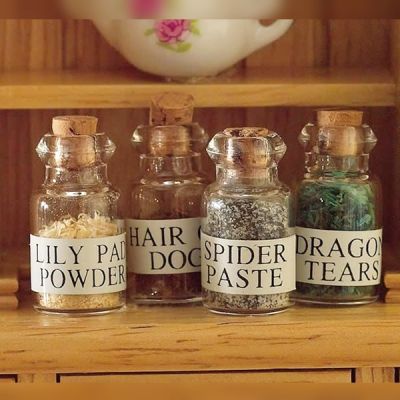 Witch's Potions, 4 pcs                                      