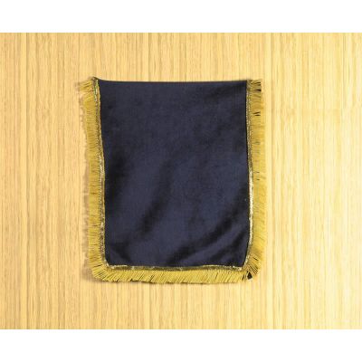 Navy Blue Velvet Throw                                      