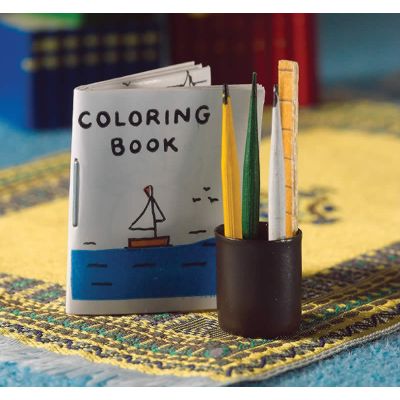 Colouring Book & Pencil Set                                 