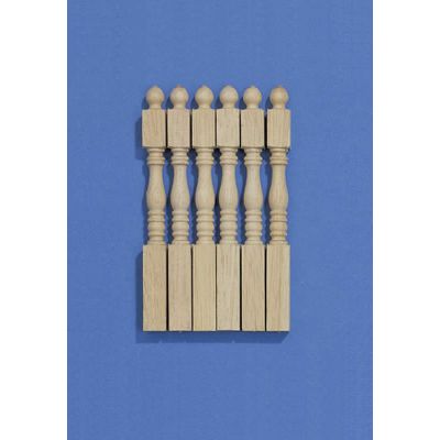 Tapered Newel Posts, 6 pieces                               