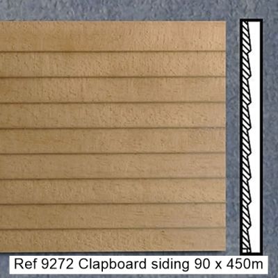 Clapboard siding 90 x 450mm, pk4                             