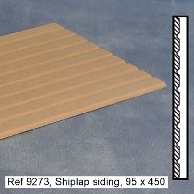 Shiplap siding 95 x 450mm, pk4                             