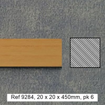 20 x 20 x 450mm timber, pk6                                    