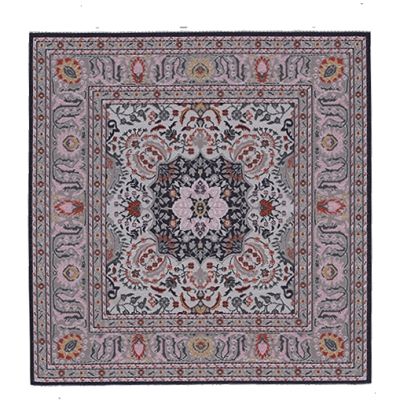 20x20cm Square Carpet Cream 9354