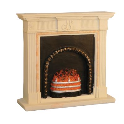 Arched Fireplace