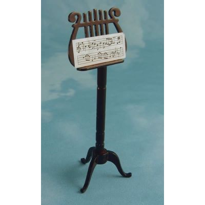 Ornate Wood Music Stand