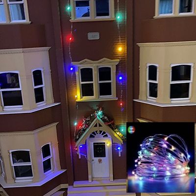 2M 20 LED Battery Fairy Lights Multi-coloured