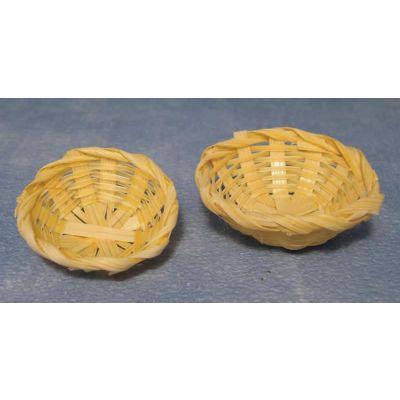 Wicker Basket pair