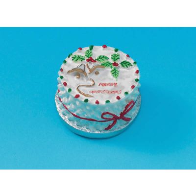 Round Christmas Cake (V6065)