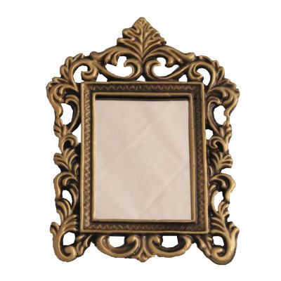 Baroque Brass Mirror