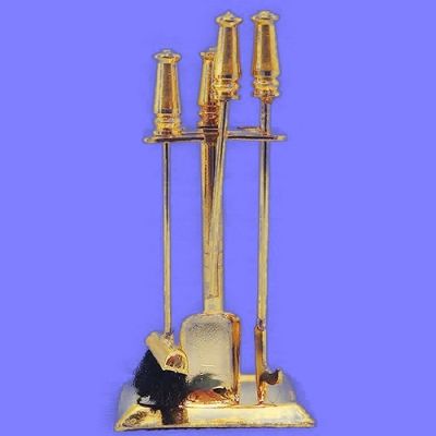 Fireplace Brass Companion Set