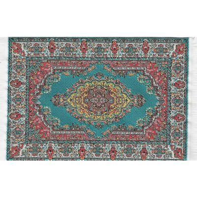 Carpet Turq 10 x 14cm