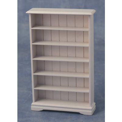 6 Shelf Bookcase White