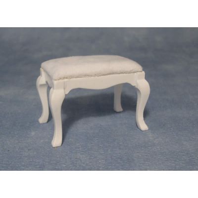 White Dresser Stool