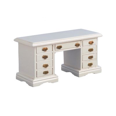 Kneehole Desk White