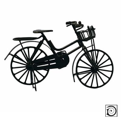 Woman's Black Bike