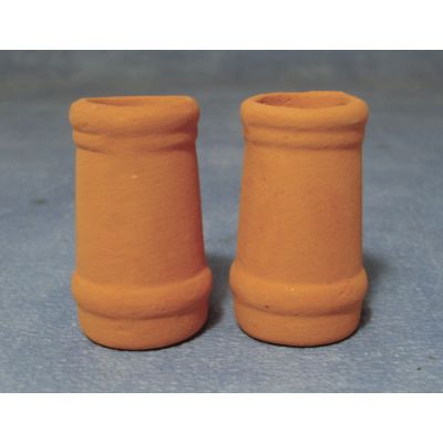 Medium Round Chimney Pots pk2