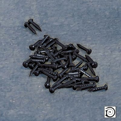 Black Pins 6mm pk 50