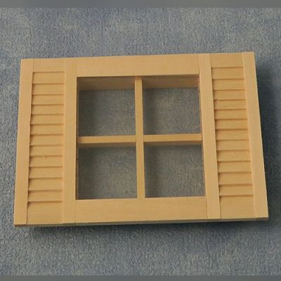 Shuttered Window 105/80mm