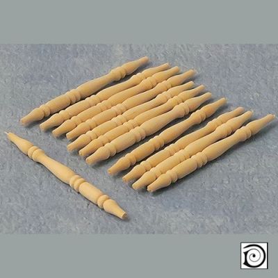 Spindles, Pk12 ,40mm long x 3mm dia                     