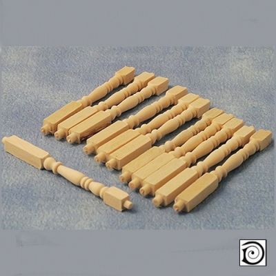 Spindles, Pk12 , 65mm long x 5mm dia                     