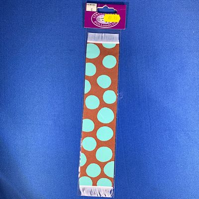 Runner 25 x 5mm Spots Brown/Blue