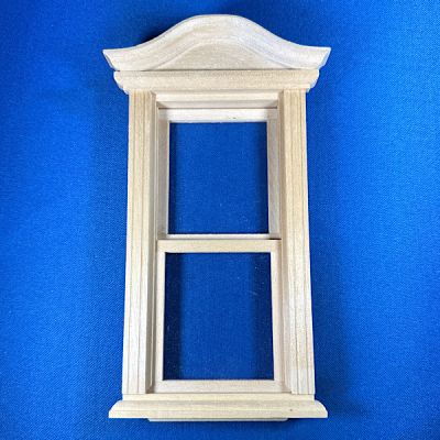 Working Curved Pediment Window