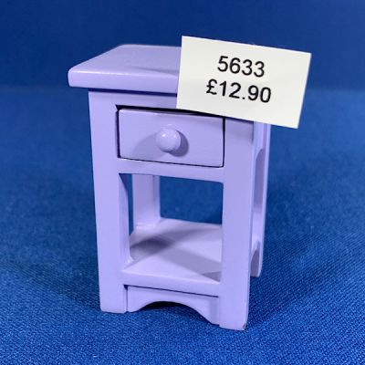 Lavender Bedside Table