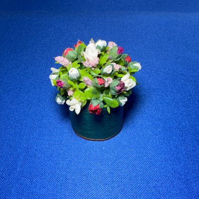 Flowers in Pot  Handmade in UK