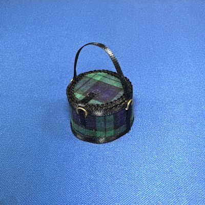 Vanity Case (Tartan) Handmade 