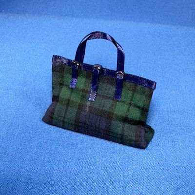 Medium Travel Bag Tartan Handmade in UK