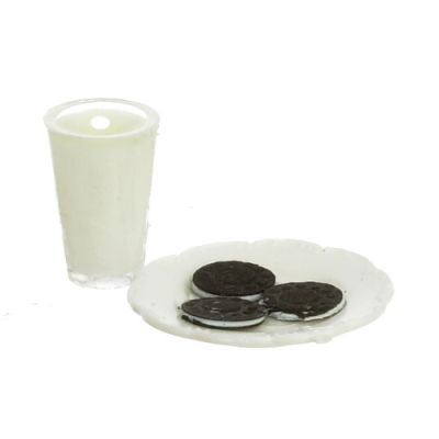 Glass of Milk & Cookies