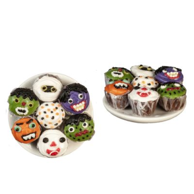 Halloween Cupcakes  1 plate