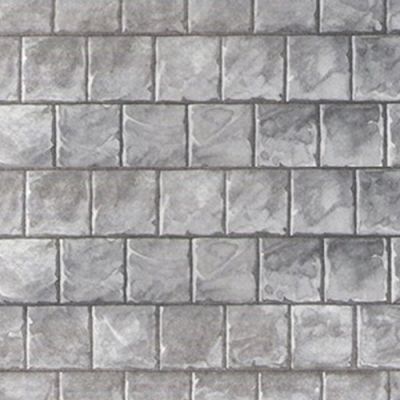 Empire roof slate wallpaper, extra wide 300 x 790 mm